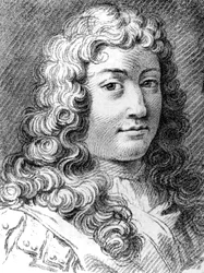 François de La Rochefoucauld (1613-1680) escritor y moralista francés, grabado