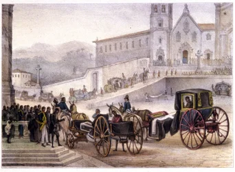 Convoyes fúnebres en Brasil