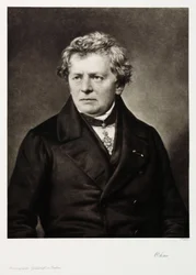 Georg Simon Ohm, físico alemán, c 1840