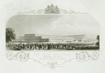 Gran Exposición 1851, el Palacio de Cristal, Londres
