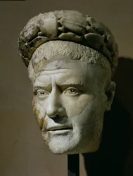 Cabeza de Filipo el Árabe, Emperador Romano (244-249)