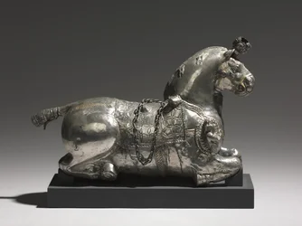 Vasija en Forma de Caballo, 200-325