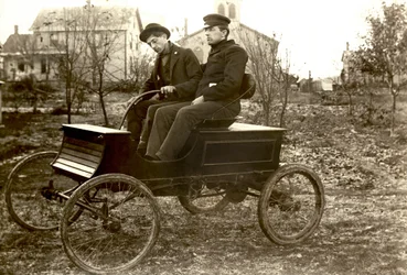 Automóvil de los hermanos Hull, Estados Unidos, c.1903