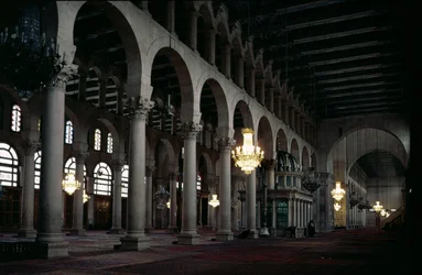 Interior de la Sala de Oración, c.705-715 d.C.