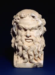 Hermes janiforme de Dionisio, romano