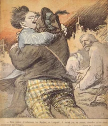 Jean Longuet (1876-1938) periodista del diario francés L