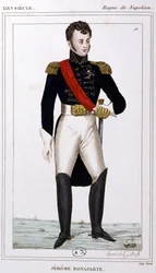 Jerónimo Bonaparte, hacia 1810 (grabado)