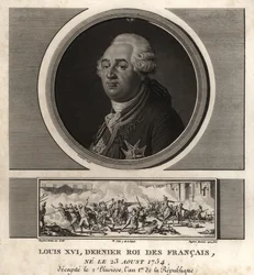 Rey Luis XVI, último rey de los franceses