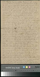 Carta de Peter Brown a Sarah Brown, 25 de junio de 1775 (papel)