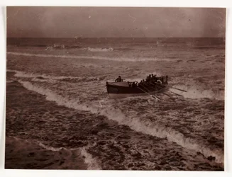 Bote salvavidas, c. 1885