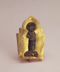 Enlace de un diadema, representando a San Marcos el Evangelista, Kiev