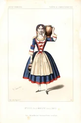 Madame Charlotte Doche, Eugenie Fleury o Marie Charlotte Eugenie Plunkett en el papel de Madeleine en L