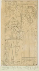 Iglesia de Marchington - Monumento de Walter Vernon