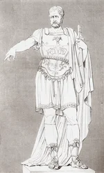 Marco Furio Camilo (c. 446 - 365 a.C.), soldado y estadista romano, de 