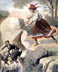 Marianne barre los escándalos de la III República