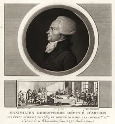 Maximilien Robespierre, Diputado de Artois, ejecutado en 1794