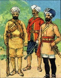 Uniformes militares del ejército indio