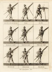 Ejercicios militares de mosqueteros