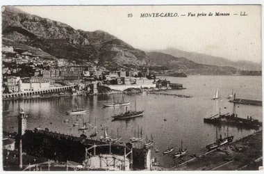 Monte Carlo: Vista de la ciudad tomada desde Mónaco