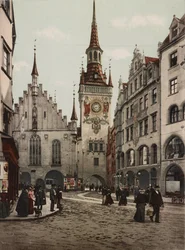 Ayuntamiento de Múnich, 1890-90