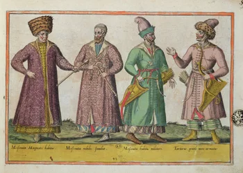 Traje de moscovita y tártaro