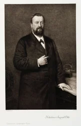 Nikolaus August Otto, ingeniero alemán, c 1870s