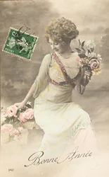 Feliz año, Deseo, Mujer Belle Époque