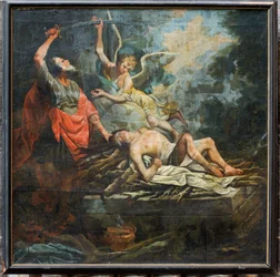 Iglesia parroquial (Iglesia Parroquial de Santa Walburga). Pintar.