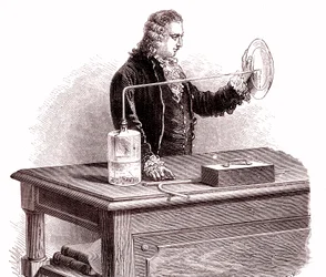 Pierre Joseph MACQUER hace una experiencia