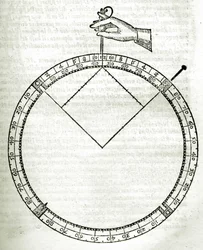 Lámina extraída de "Armonia Astronomica et Geometrica, quattro trattati ne 