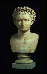 Busto retrato del Emperador Nerón (37-68), después del 75 d.C.