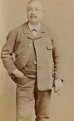 Retrato de Henri Foucart fallecido en Glasgow el 31/12/1841, profesor de gimnasia del Príncipe Imperial, director de la escuela Olympe