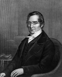 Retrato de Joseph Louis Gay-Lussac (1778-1850), químico y físico francés, grabado