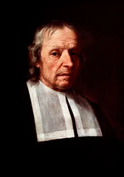 Retrato de Marcello Malpighi, médico y biólogo italiano (pintura)