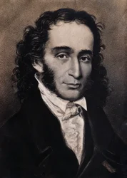 Retrato de Niccolo Paganini (grabado)