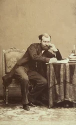 Retrato del célebre compositor francés Charles Gounod