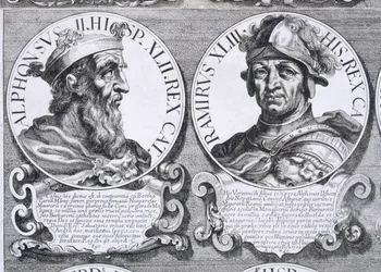 Retratos de Alfonso II y Ramiro I