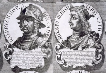 Retratos de Ramiro II y Ordoño III