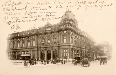Tribunal de Comercio, París, Sena, Isla de Francia, Francia