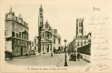 San Esteban del Monte, Torre de Clovis, París, Sena, Isla de Francia, Francia
