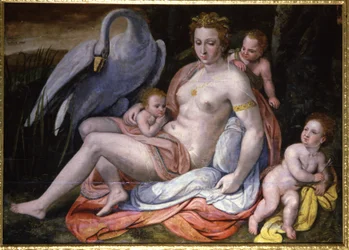 Religión. Mitología griega. Leda y el cisne