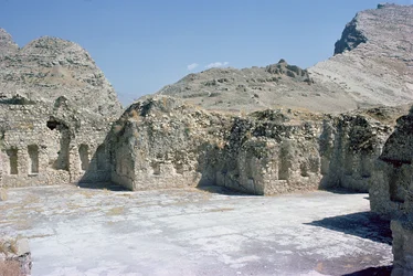 Ruinas del Palacio del Rey Shapur I (241-72), sasánida