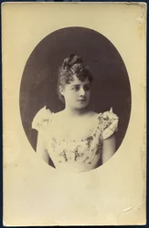 San Petersburgo: Retrato de estudio de una joven, Mademoiselle Derigny