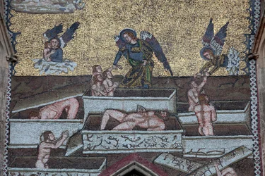 Catedral de San Vito: Mosaicos del Juicio Final, Praga, República Checa