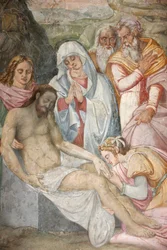 Iglesia de San Jerónimo. Jesús bajado de la cruz Madrid España