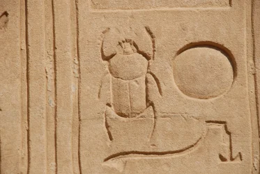 Escarabajo, Karnak, Luxor, Egipto