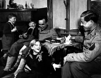 Segunda Guerra Mundial (1939-1945): Charleroi (Bélgica) 14 de enero