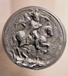 Medallón de plata