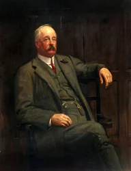 Sir Frederick Harrison, director general de LNWR, a principios del siglo XX