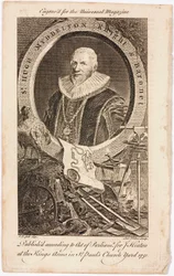 Sir Hugh Myddelton, orfebre e ingeniero galés, c 1620s